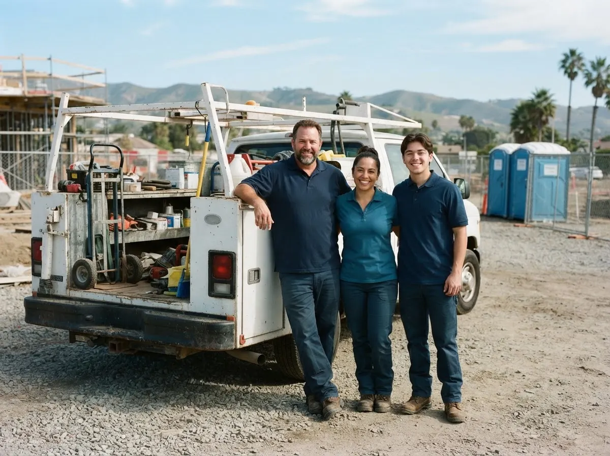 FreshBridge Portable Toilets portable toilet rentals team in Ventura, CA